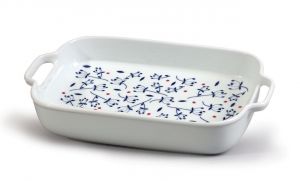 Mísa zapékací hranatá s uchy střední - 29423IF Chmýří