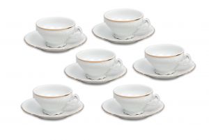 Šapo čajové (155) Bernadotte M311011 (bílé)