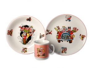 Dětská souprava - Čtyřlístek (růžová)