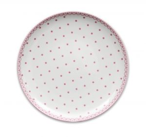 Talíř mělký 26Tom Růžový puntík