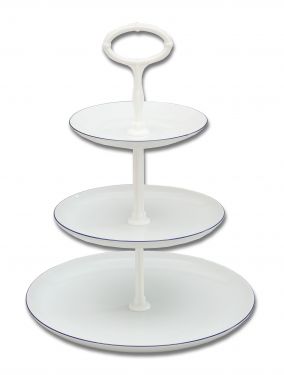 Etažerka Tom - modrá linka