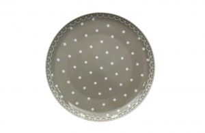 Talíř desertní 19 Tom Šedý puntík
