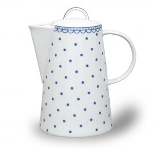 Kávová konvice Tom - Modrý puntík