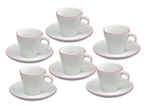 Šapo kávové (135) Tom 2996500 červená linka