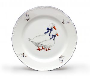 Talíř mělký 24 Constance 8408200 Husy