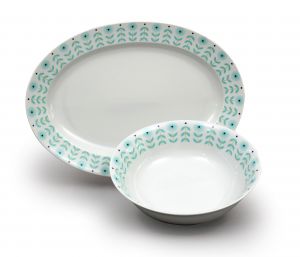 Sada ovál 36 + mísa kompotová 25 Jana 8051900